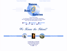 Tablet Screenshot of naxosrealestates.gr